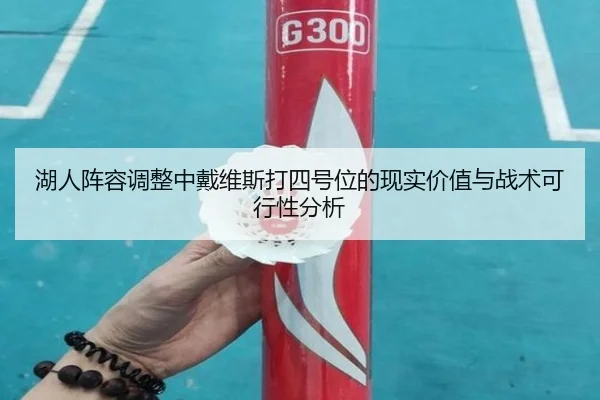 湖人阵容调整中戴维斯打四号位的现实价值与战术可行性分析
